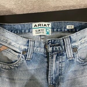 Ariat Men's Slim Fit Jeans - Medium Blue